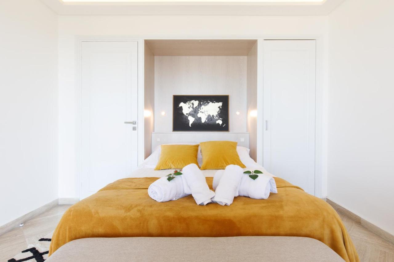 Suite Riviera - Sea View - Clim - 50M Plage - Residence De Standing - Spacieux 180 M2 - Parking Cannes Exteriör bild